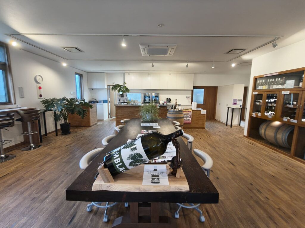 アルカンヴィーニュの店内