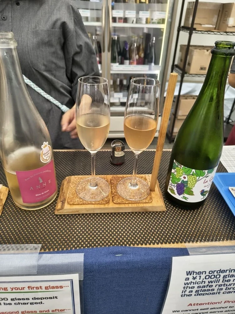 ラ・ゴッチャのロゼとアンの泡 Blanc de Noirsの比較テイスティング
