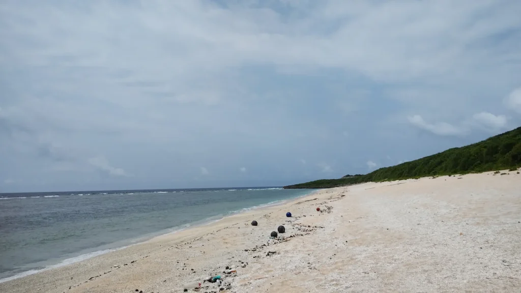 人が少なく静かだった波照間島のペー浜